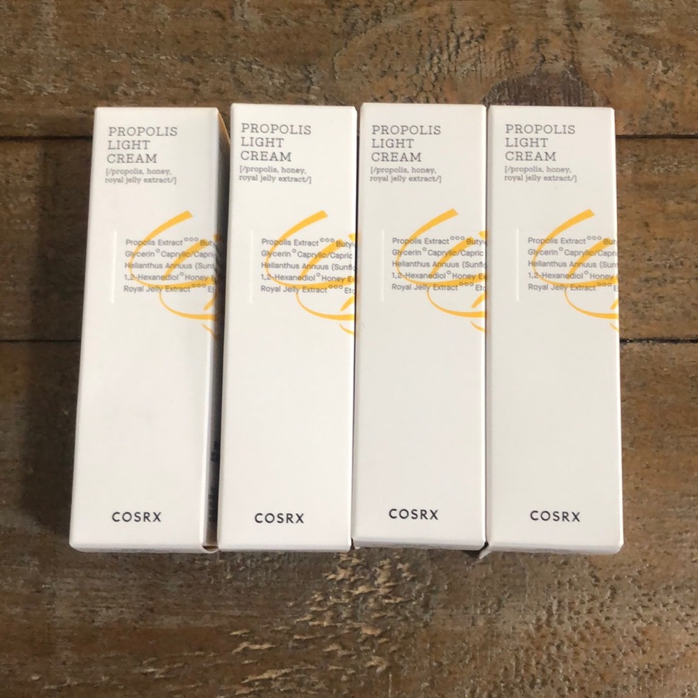 NWT Cosrx / Propolis Light Cream - 4 each